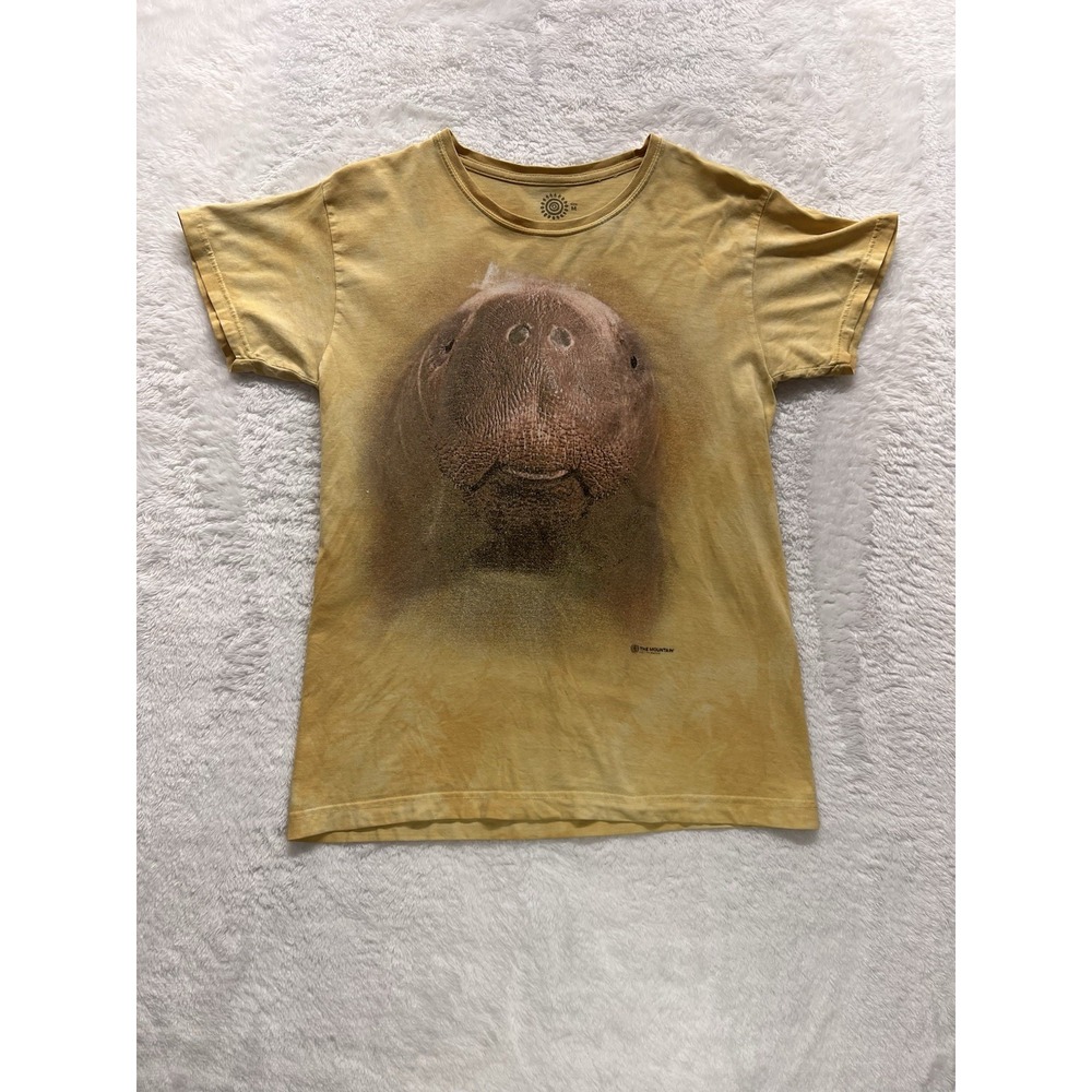Manatee Sea Cow‎ Marine Aquatic Wildlife Ocean Animal The Mountain T-Shirt Med